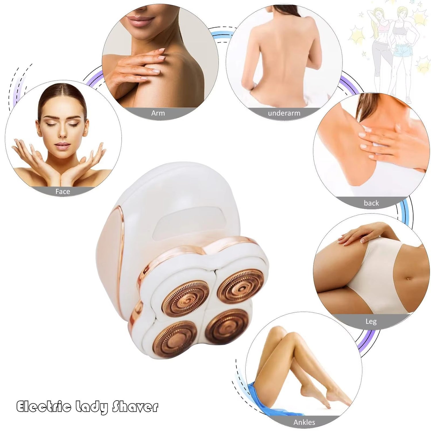 Hair Remover Foot &amp; Body
