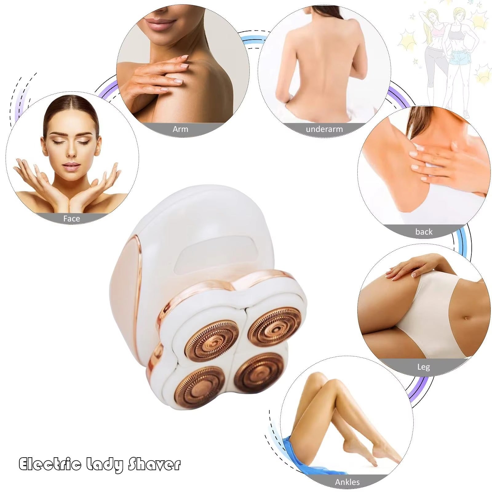 Hair Remover Foot &amp; Body